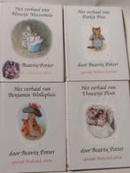 4 x Beatrix Potter boekjes Miezemuis Plooi Wollepluis Poeki, Ophalen, Zo goed als nieuw, Beatrix Potter, Fictie algemeen