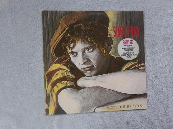 Simply Red - picture book, Cd's en Dvd's, Vinyl | Pop, Zo goed als nieuw, 1980 tot 2000, 12 inch, Verzenden