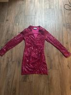 Shoeby Nicolette Glitterjurkje - XS, Kleding | Dames, Ophalen of Verzenden, Zo goed als nieuw, Roze, Maat 34 (XS) of kleiner