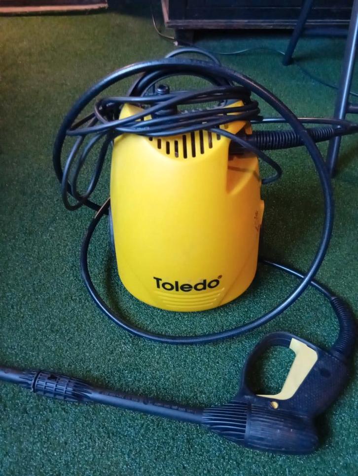 Hogedrukreiniger - Toledo, Tuin en Terras, Hogedrukreinigers, Gebruikt, Elektrisch, Met regelbare waterdruk, Met autostop en -start