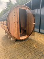 OUTLET | Barrelsauna 7+3ft., Ophalen, Zo goed als nieuw, Fins of Traditioneel, Complete sauna
