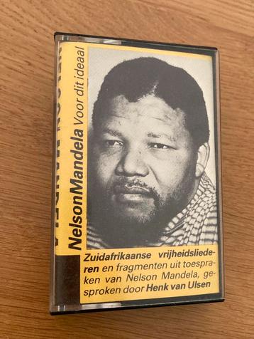 Casette tape Nelson Mandela - Voor dit ideaal beschikbaar voor biedingen