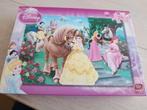 Disney princess puzzel paarden prinsessen 24 stukjes 3 + kin, Ophalen of Verzenden, 10 tot 50 stukjes, Zo goed als nieuw