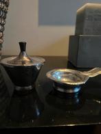 Theezeefje & Verzilverd Suikerpotje, Antiek en Kunst, Ophalen