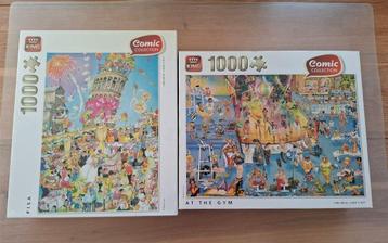 King 56047 en 56048, At the gym en Pisa, puzzel beschikbaar voor biedingen