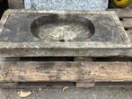 Marmeren goot steen 38x88 cm  antiek, Tuin en Terras, Waterpartijen en Fonteinen, Ophalen of Verzenden, Gebruikt, Waterornament