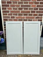 Lundia kastdeuren – 80x39 cm – wit – 2 sets (4 stuks), Ophalen, Zo goed als nieuw