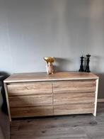 Jysk Haslund Licht Eiken Dressoir, Huis en Inrichting, Kasten | Dressoirs, Ophalen, Zo goed als nieuw, 25 tot 50 cm