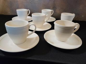 Wedgwood Windsor Kop en Schotel Set (6 stuks) beschikbaar voor biedingen