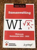 Examen overzicht wiskunde boek, VMBO, Wiskunde A, Ophalen of Verzenden, ExamenOverzicht