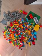 Grote Duplo verzameling met treinbaan en accessoires, Ophalen, Gebruikt, Losse stenen, Duplo