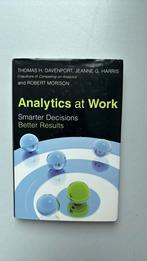 Analytics at Work - Thomas H. Davenport, Jeanne G. Harris, Gelezen, Economie en Marketing, Thomas Davenport, Ophalen of Verzenden