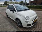 Fiat 500 C 0.9 TwinAir Turbo 500S, Auto's, Gebruikt, Euro 6, Cabriolet, Wit