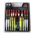 15 Dobbers / Vissen Gele Dobber 8cm 9.5cm 15cm Zee Meer, Verzenden, Nieuw, Dobber of Lood