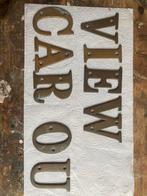 Messing letters, Ophalen of Verzenden, Zo goed als nieuw