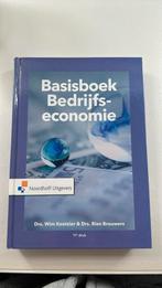 Wim Koetzier - Basisboek Bedrijfseconomie, Boeken, Studieboeken en Cursussen, Ophalen of Verzenden, Wim Koetzier; Rien Brouwers