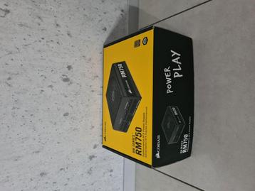 Corsair RM750 PSU (750w) - compleet met doos beschikbaar voor biedingen