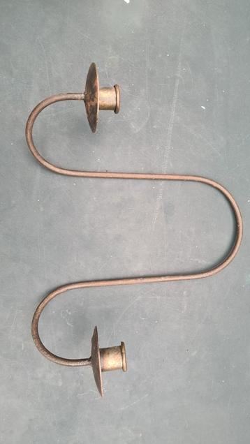 Wandkandelaar voor 2 kaarsen beschikbaar voor biedingen