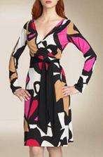 Diane von Furstenberg wrap dress, origineel, US8-36/38, Maat 38/40 (M), Verzenden, Zo goed als nieuw, Knielengte
