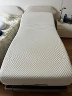 Tempur eenpersoons donkergrijze bedbodem en matras 90x200, Huis en Inrichting, Slaapkamer | Matrassen en Bedbodems, Gebruikt, 90 cm