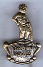 Manneke PIS Bruxelles zilverkleurig speldje ( U_084 ), Verzenden, Nieuw, Figuurtje, Speldje of Pin