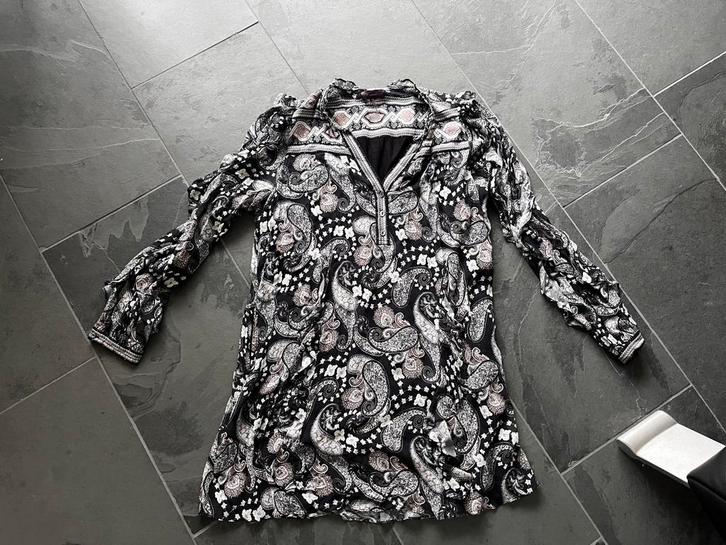 Hale Bob jurkje/tuniek, L, Kleding | Dames, Blouses en Tunieken, Zo goed als nieuw, Maat 42/44 (L), Zwart, Ophalen of Verzenden