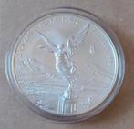 2 oz Zilver Libertad Plata Pura munt van 2012 uit Mexico, Ophalen of Verzenden, Zilver