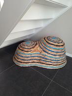 Poef - touw en sisal - collectors item IKEA, Ophalen, Zo goed als nieuw