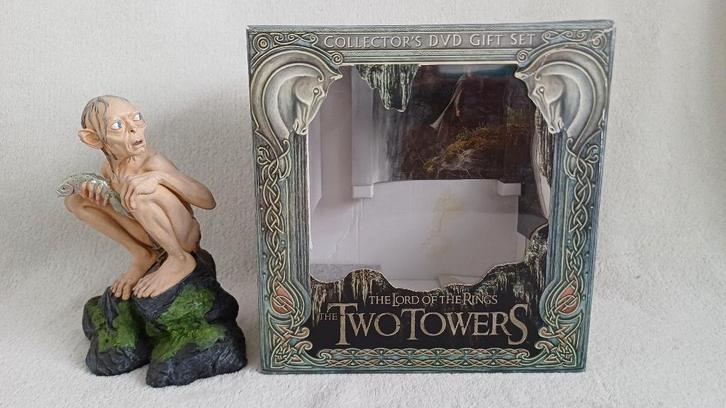 WETA/Sideshow LOTR Smeagol  en Minas Tirith, Verzamelen, Lord of the Rings, Zo goed als nieuw, Beeldje of Buste, Ophalen of Verzenden