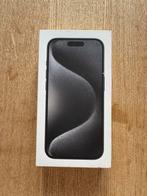 Apple Iphone 15 Pro, 128 GB, Zwart, Nieuw, Ophalen of Verzenden