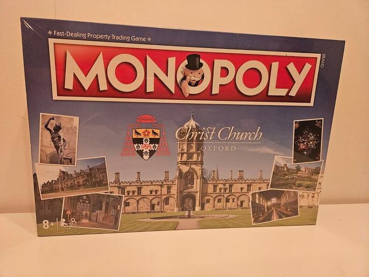 Christ Church Oxford Special Edition Monopoly – Nieuw, Hobby en Vrije tijd, Gezelschapsspellen | Bordspellen, Nieuw, Drie of vier spelers