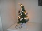 heel mooi kerstboompje met lichtjes op stroom, Diversen, Kerst, Ophalen of Verzenden, Zo goed als nieuw