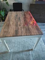 Eettafel, Huis en Inrichting, Tafels | Eettafels, Ophalen, 50 tot 100 cm, 100 tot 150 cm, Zo goed als nieuw