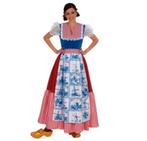 Boerin/ ik hou van Holland jurken te huur, Ophalen, Gedragen, Maat 46/48 (XL) of groter, Carnaval