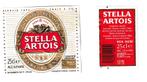 Bieretiket Stella Artois Blonde 25 cl thte 12-91 Artois, Ophalen of Verzenden, Zo goed als nieuw, Overige typen, Overige merken
