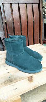 Emu Australia groene boots suède bond 39, Ophalen, Emu Australia, Snowboots, Zo goed als nieuw