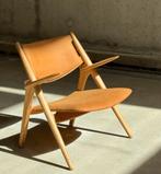 Hans j wegner - ch28 | collectors rdam, Huis en Inrichting, Ophalen, Zo goed als nieuw, Bruin, Eén