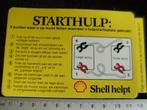 sticker shell helpt logo starthulp accu  startkabels, Verzenden, Zo goed als nieuw, Merk