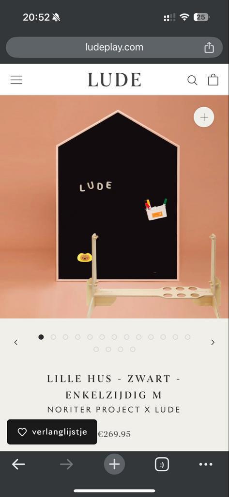 Lude krijtbord groot, Diversen, Schoolborden, Krijtbord, Ophalen