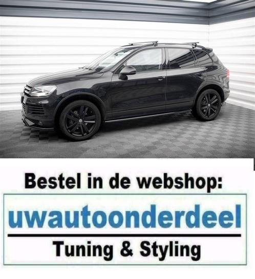 Maxton Design Spoiler Splitter Lip Geschikt Voor Vw Touareg, Auto diversen, Tuning en Styling, Verzenden