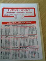 sticker Kalender 1980 Holster Fijnaart Pijpleidingen, Ophalen, Zo goed als nieuw, Bedrijf of Vereniging