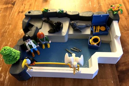 Playmobil zeehondenverblijf met poppetjes, Kinderen en Baby's, Speelgoed | Playmobil, Zo goed als nieuw, Complete set, Ophalen