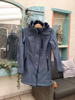 Human nature softshell parka dames, Maat 38/40 (M), Blauw, Ophalen of Verzenden, Zo goed als nieuw