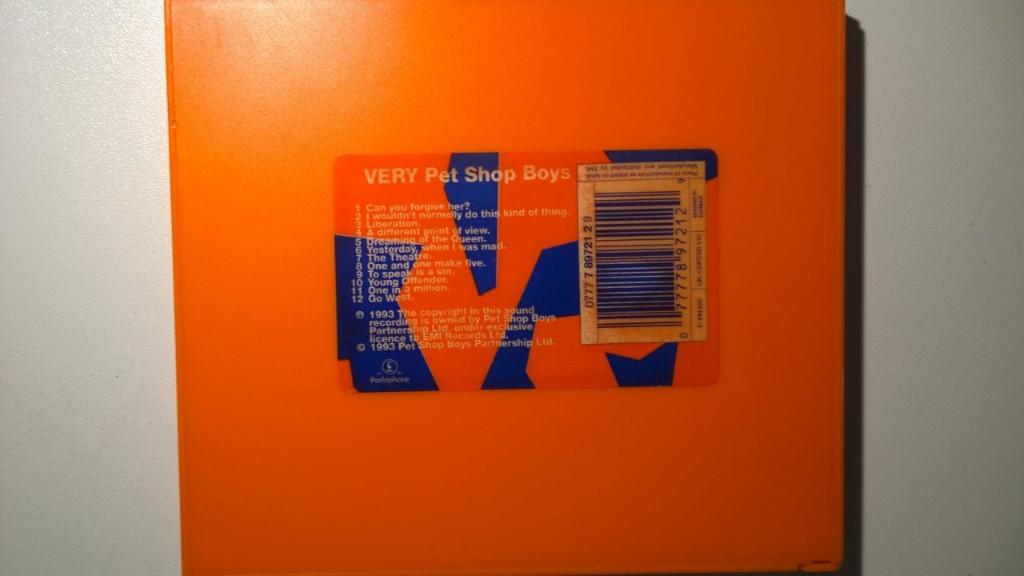 Pet Shop Boys - Very, Ophalen of Verzenden, Zo goed als nieuw