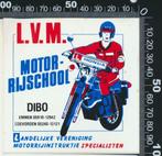 Sticker: Motorrijschool Dibo - Emmen - Coevorden, Verzamelen, Stickers, Ophalen of Verzenden, Zo goed als nieuw, Auto of Motor