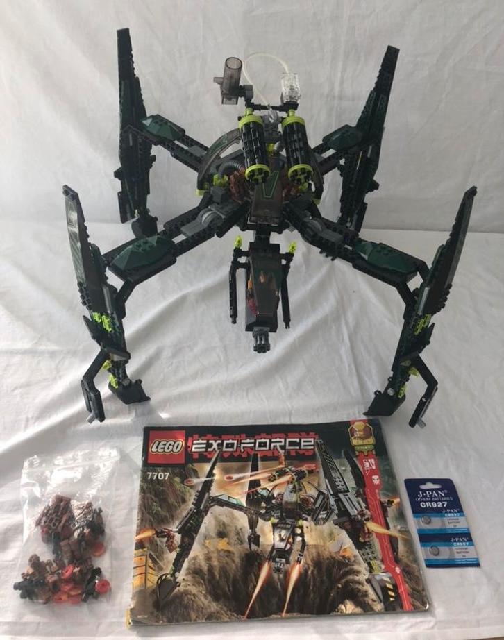 Lego Exo-Force 7707 Striking Venom (1) - JB37, Kinderen en Baby's, Speelgoed | Duplo en Lego, Zo goed als nieuw, Lego, Complete set