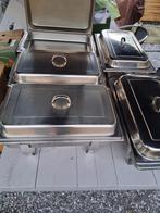 Chafing dish / warmhoud bakken, Ophalen
