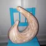 Flower Vase white artesieke vaas, Ophalen, Overige kleuren, Aardewerk of Porselein, Zo goed als nieuw