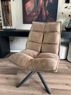 DraaiFauteuil draai fauteuil draai stoel taupe bruin, Huis en Inrichting, Fauteuils, Ophalen, 50 tot 75 cm