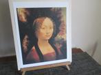 Poster Schilderij Leonardo Da Vinci portret Genebra de Benci, Ophalen